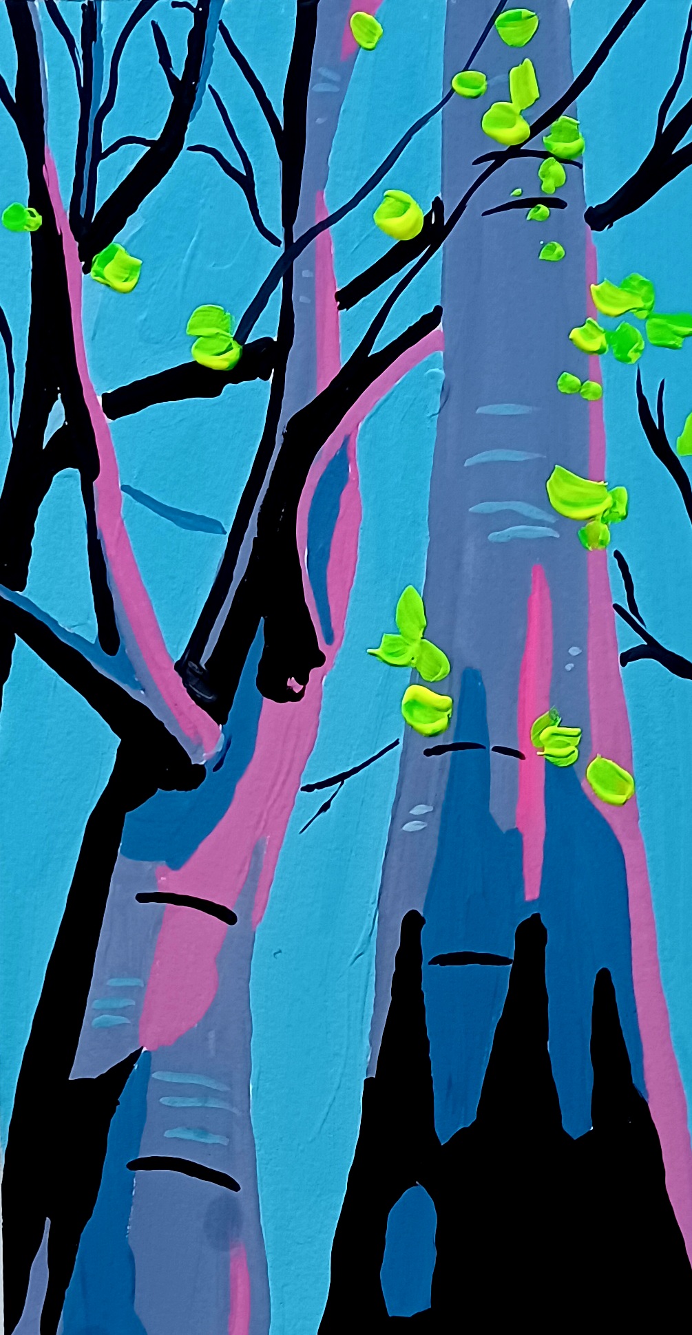 along the river trail (near kern)